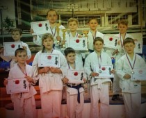 Новомосковские спортсмены заняли 7 призовых мест на детском фестивале каратэ кекусинкай 