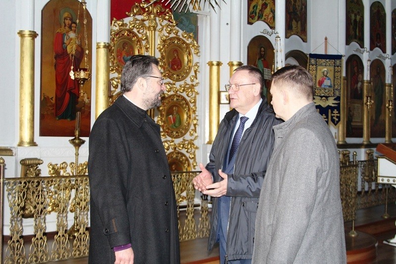 Сергей Харитонов посетил Новомосковск
