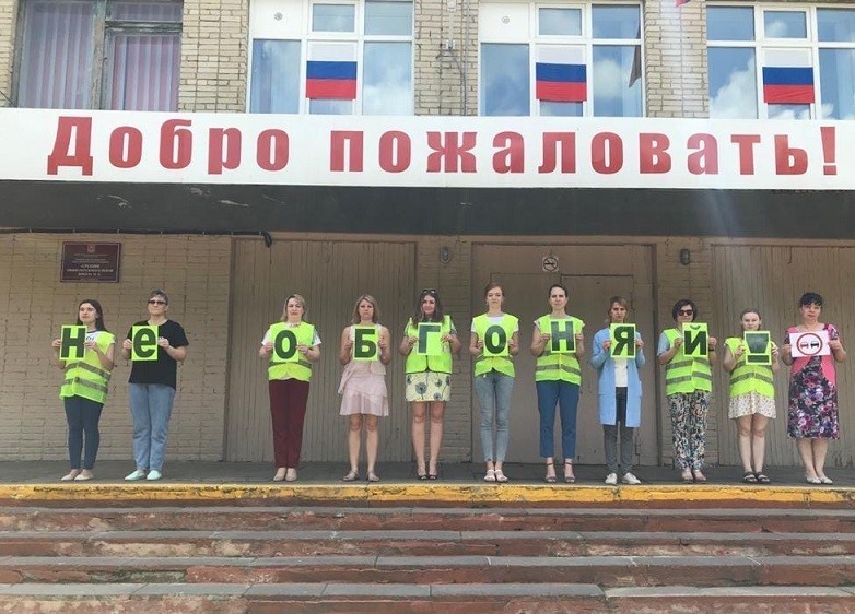 Сотрудники Новомосковского ОГИБДД инициировали акцию 