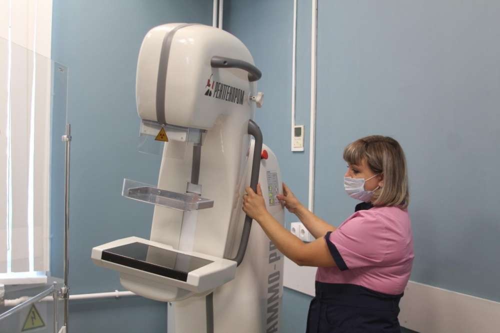В поликлинике №1 работает маммограф
