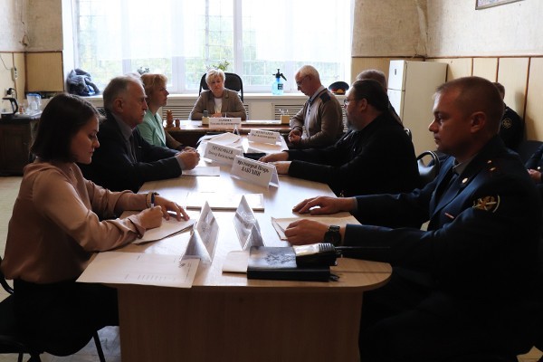 В ИК-6 прошло выездное заседание комиссии по помилованию Тульской области