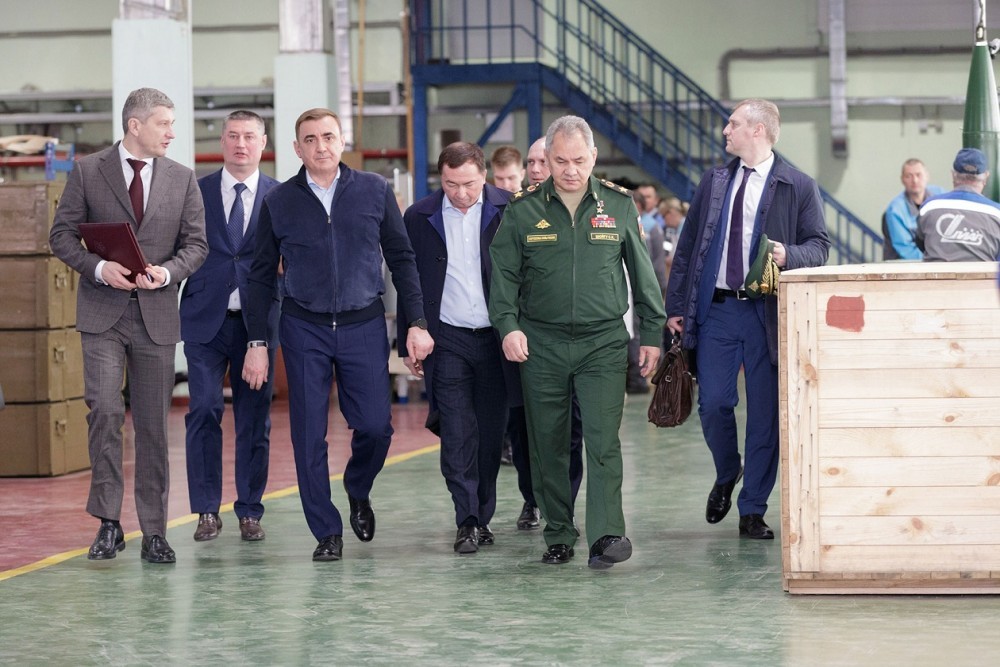 Министр обороны Сергей Шойгу посетит Тулу с рабочим визитом