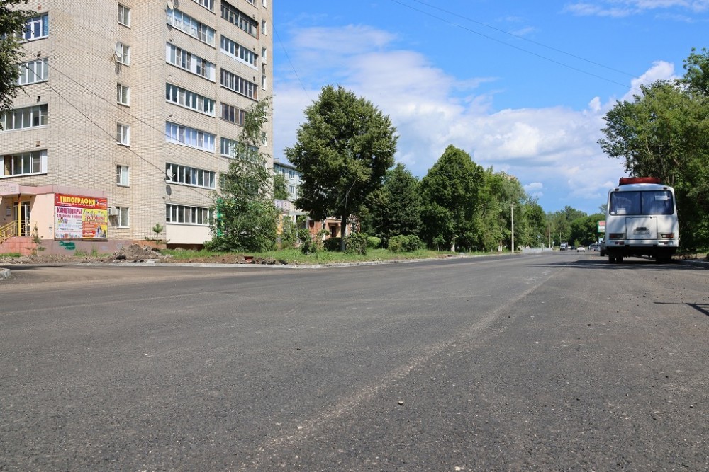 Комплексное благоустройство улицы Орджоникидзе находится на финишной прямой