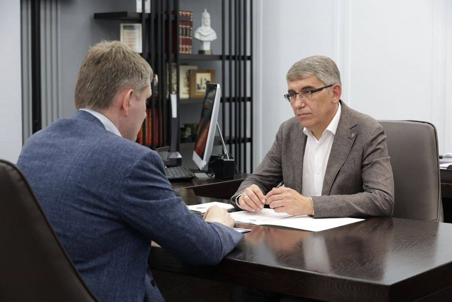 Дмитрий Миляев провел рабочую встречу с Министром экономического развития РФ Максимом Решетниковым