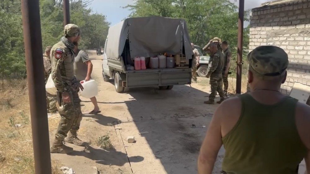 Тульским военнослужащим передали очередную партию помощи в зону СВО