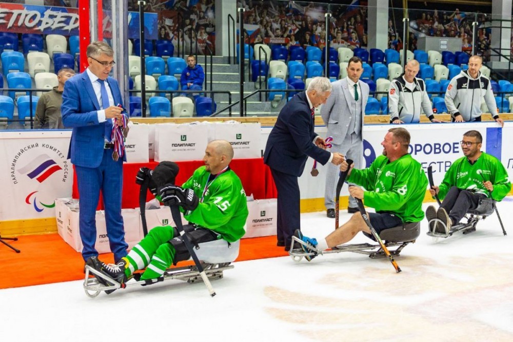 В Туле завершился первый Всероссийский турнир по следж-хоккею среди ветеранов СВО 