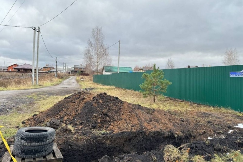 В деревню Кресты провели воду