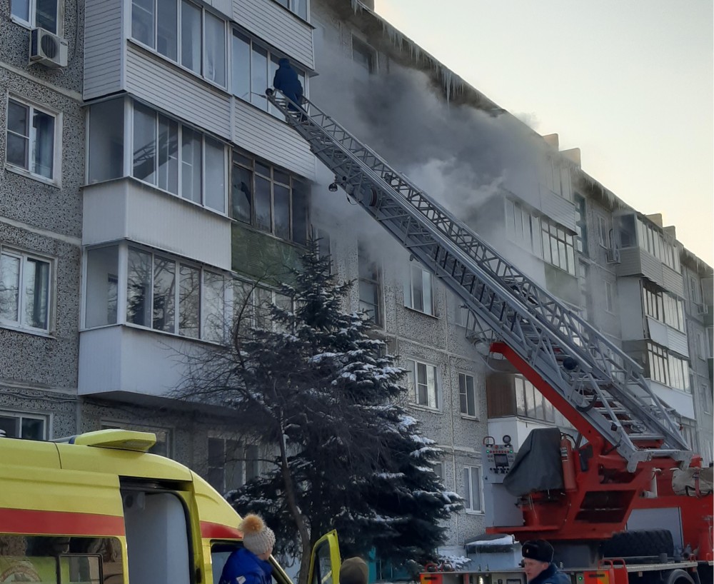 На Залесном сгорела квартира | 22.02.2023 | Новомосковск - БезФормата